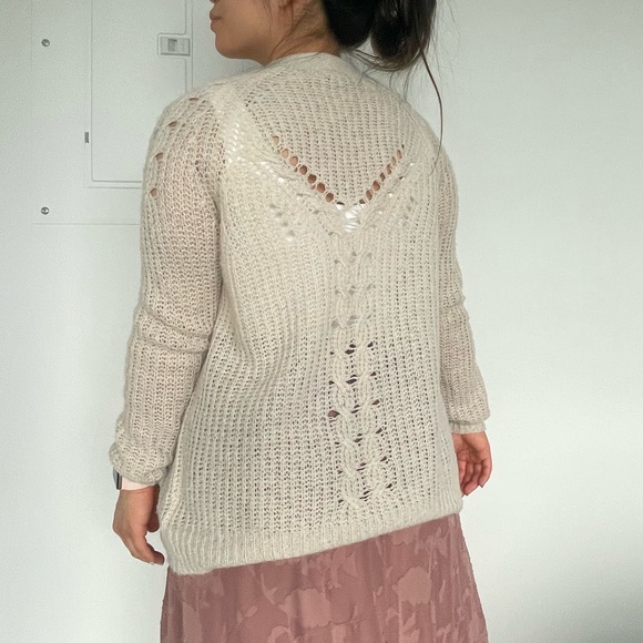 Kimchi Blue wool blend cardigan M - Picture 9 of 13